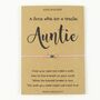 Wish For A Special Auntie Heart Charm Wish Bracelet, thumbnail 3 of 4