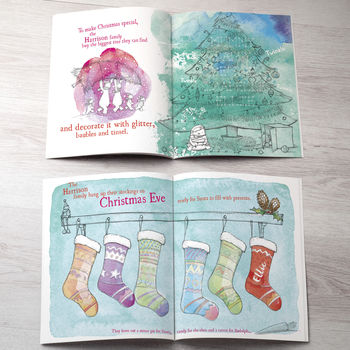 Personalised Children's Christmas Book, 4 of 8