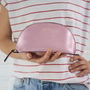 Leather Make Up Bag From Our Lunar Range, thumbnail 4 of 12