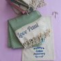 Personalised Cotton Throw, Wedding Anniversary Gift, thumbnail 5 of 11