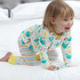 Children's Pyjamas | Rainbow Dragon | Certified Organic, thumbnail 8 of 12