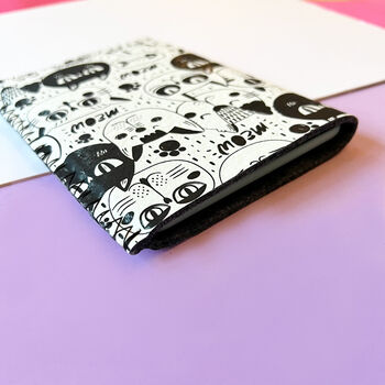 Cat Kindle Case Personalised Initials Gift For Reader, 2 of 4