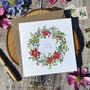 Luxury Winter Botanical Christmas Card, thumbnail 7 of 7