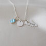 Personalised Running Necklace, thumbnail 8 of 9