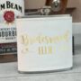 Personalised Bridal Party Hip Flask, thumbnail 1 of 2
