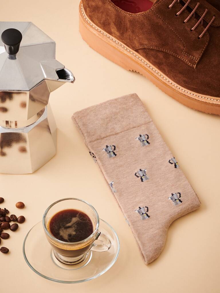 The Barista – Luxury Coffee Themed Socks, 1 of 8