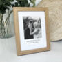 Personalised Photo Gift Print With Handmade Wood Frame, thumbnail 6 of 9