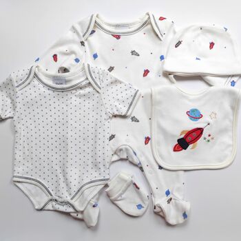 New Baby Boy Space Themed Gift Box, 5 of 10