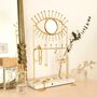 Personalised Terrazzo Jewellery Stand And Mirror, thumbnail 1 of 9