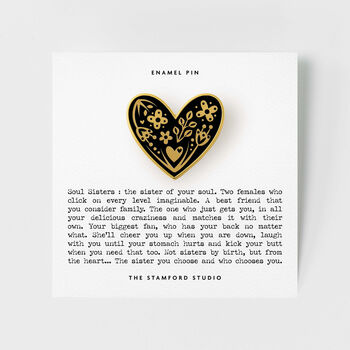 Soul Sister Enamel Pin, 3 of 8