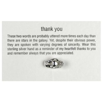 Sterling Silver Thank You Keepsake Gift, 2 of 5