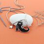 Kids Personalised Witches Boot Star Necklace, thumbnail 1 of 2