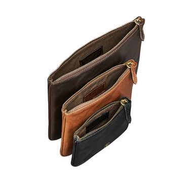 Personalised Leather Pouch Trio Gift Set 'Siena Group', 5 of 8