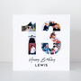 Personalised 13th Birthday Photo Collage Card, thumbnail 2 of 8