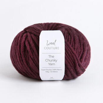 The Chunky Yarn 100g Ball 100% Merino Wool, 11 of 12