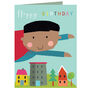 Mini Superhero Birthday Card, thumbnail 2 of 5