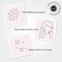 Silver Cloud Pink Satin Pillowcase With Silver Ions, thumbnail 3 of 4