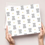 Wow, You Were Born Wrapping Paper Funny Birthday Gift, thumbnail 6 of 6