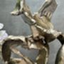 Abstract Lovers Figurine Silhouette Couple Sculpture Ornament, thumbnail 2 of 8