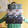 'Starry Robins' Luxury, Recycled Wrapping Paper Pack, thumbnail 7 of 8