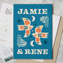 Personalised Love Birds Print For Couple, thumbnail 2 of 2