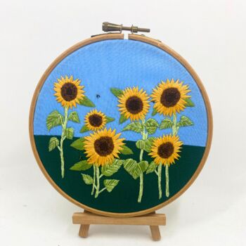 Sunflower Embroidery Kit, 2 of 9