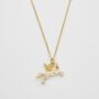 Gold Pegasus Necklace, thumbnail 1 of 8