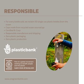 500ml Tough V2 Stainless Steel Lightweight Bottle, 6 of 6