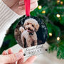 Customisable Christmas Pet Dog Memorial Bauble Gift, thumbnail 1 of 6