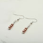30th Birthday Sterling Silver Earrings Gifts For Her, thumbnail 2 of 5