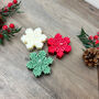 Festive Snowflake Candle Christmas Gift, thumbnail 3 of 9