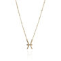 Zodiac Charm Necklace Gold Plated Sterling Silver, thumbnail 6 of 12