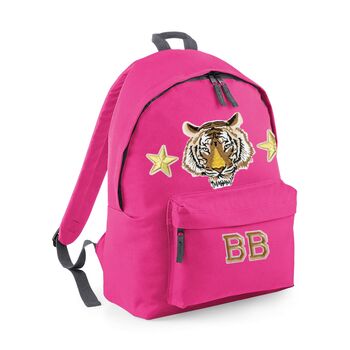 Personalised Starry Tiger Backpack, 7 of 9