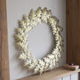 Large Gold Metal Oak Leaf Wreath, thumbnail 1 of 3