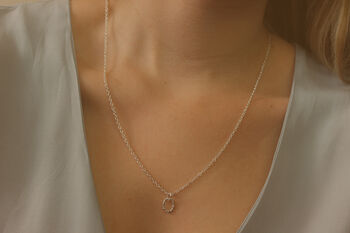 Dainty Silver Chain Necklace, 4 of 4