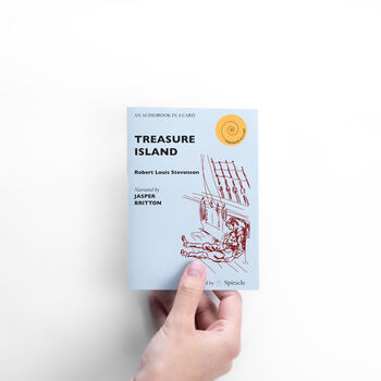Treasure Island Audiobook In A Card Gift, 4 of 10