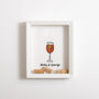 Personalised Aperol Spritz Cork Collector Frame, thumbnail 2 of 8