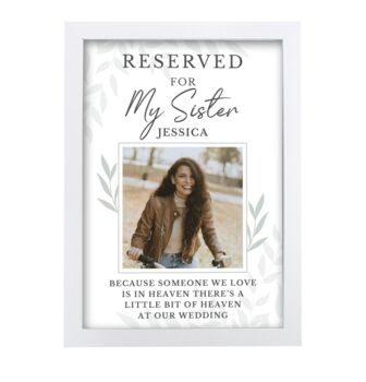 This Personalised Memorial Photo Upload Frame, 4 of 5
