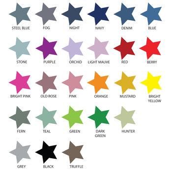 Personalised 'Stars' Cot/Pram Sheet, 2 of 5