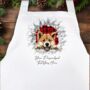 Personalised Christmas Akita Break Through, thumbnail 4 of 10