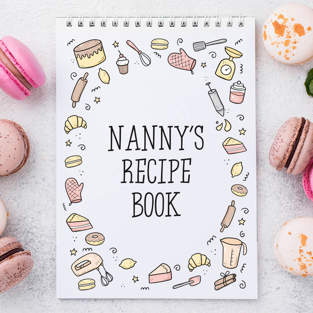 Personalised Baking Hardback Recipe Book