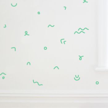 Squiggle Wall Stickers, 4 of 8