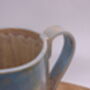 Handmade Pottery Coastal Mug, thumbnail 10 of 10