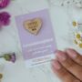 Heart Pocket Hug – Sustainable Bamboo Token For Mum, Daughter, Grandma, Sister, Auntie Or Granddaughter, thumbnail 5 of 11