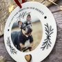 Personalised Pet Christmas Memorial Decoration, thumbnail 2 of 4