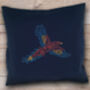 Parrot Cushion Beginners Embroidery Kit, thumbnail 3 of 4