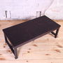 Sleek Steel Industrial Style Coffee Table, thumbnail 4 of 6