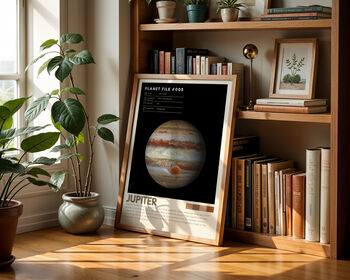 The Solar System Set Of Eight Planet Prints, 6 of 12