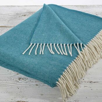 Personalised Pastel Merino Wool Throw Collection, 3 of 12