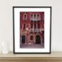 Red Facade, Venice, Italy Photographic Art Print, thumbnail 1 of 4